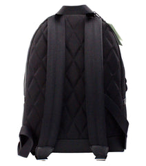 Mochila de nylon preta com carimbo da marca Burberry Abbeydale, bolsa de ombro para livros