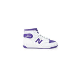Tênis New Balance de couro roxo