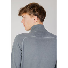 Cardigan de lã cinza Hugo Boss