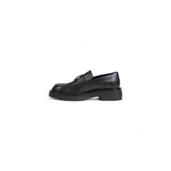 Sapato baixo de couro preto Tommy Hilfiger