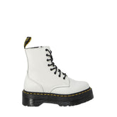 Bota de couro branca Dr. Martens