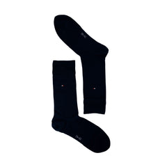 Meia de algodão azul Tommy Hilfiger