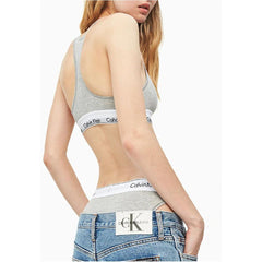 Calvin Klein Underwear Sutiã de algodão cinza