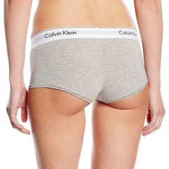 Calvin Klein Underwear Calcinha de Algodão Cinza