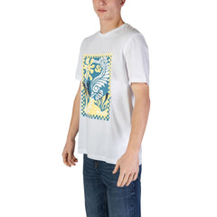 Camiseta Hugo Boss de algodão branca