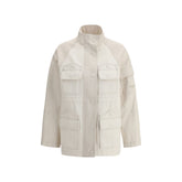 Jaqueta bomber jeans Fendi