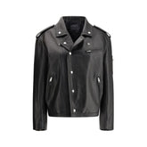 Jaqueta de couro Prada Biker