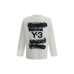 Camisa de manga comprida Y-3 com estampa maxi