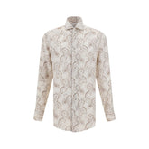 Camisa Brunello Cucinelli com estampa Paisley