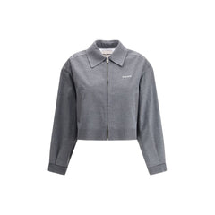 Jaqueta Miu Miu Mélange com zíper