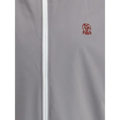 Jaqueta impermeável Brunello Cucinelli com capuz