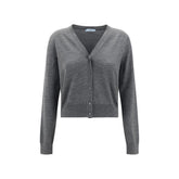 Cardigan de lã virgem Prada