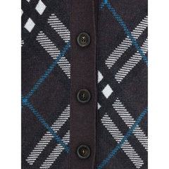 Cardigan Burberry Archivio Check