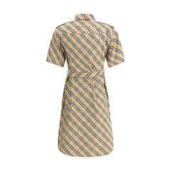 Vestido camisa xadrez Burberry Archivio