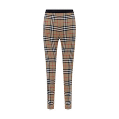 Leggings xadrez Burberry Archive