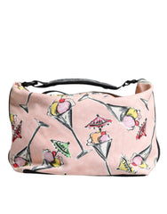 Bolsa Chanel Pink Cruise Collection Parfait Canvas Estampada