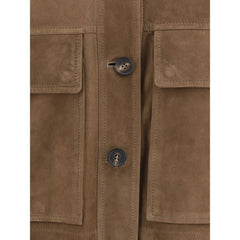 Jaqueta Brunello Cucinelli Camurça