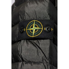 Jaqueta de Nylon Preta Stone Island