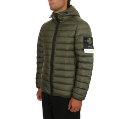 Jaqueta de Nylon Verde Stone Island