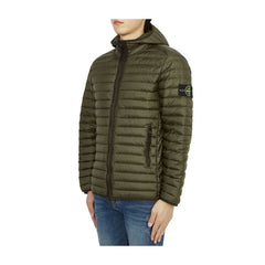 Jaqueta de Nylon Verde Stone Island
