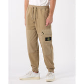 Calça cargo masculina Stone Island Bege de algodão