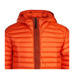 Jaqueta de Nylon Laranja Stone Island