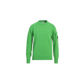 Cardigan masculino de lã branca da CP Company