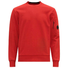 Suéter de algodão vermelho da CP Company
