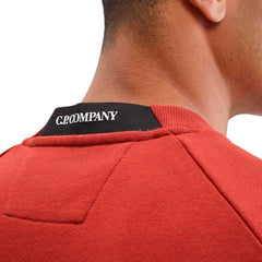Suéter de algodão vermelho da CP Company