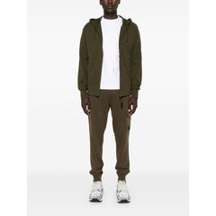 Suéter de algodão verde da CP Company