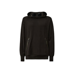 Suéter de algodão preto da CP Company