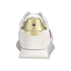 Tênis Tommy Hilfiger Branco de Couro Feminino