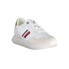 Tênis Tommy Hilfiger Branco de Couro Feminino