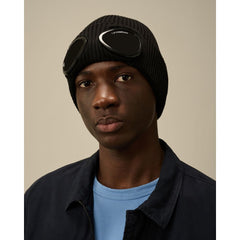 Chapéus e bonés de lã preta da CP Company