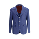 Jaqueta Blazer de Linho Brunello Cucinelli