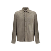 Camisa de camurça Brunello Cucinelli