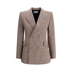 Blazer de lã Alexander McQueen