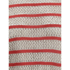 Suéter Brunello Cucinelli em malha perfurada