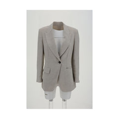 Blazer de linho Brunello Cucinelli