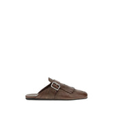 Mulas de couro Prada