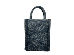 Versace Athena Barocco Mini sacola com alça superior preta