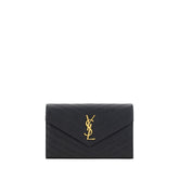 Bolsa de ombro com logotipo Saint Laurent
