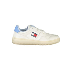 Tênis Tommy Hilfiger Branco de Couro Feminino