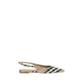 Burberry Birdie Check slingback Bailarinas