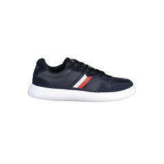 Tênis Tommy Hilfiger Azul Couro Masculino