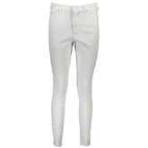 Tommy Hilfiger White Cotton Women Jeans
