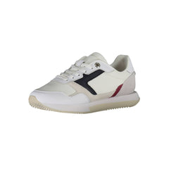 Tênis Tommy Hilfiger Branco de Couro Feminino