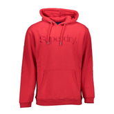Suéter masculino de algodão vermelho Superdry