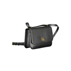 Bolsa de couro preta Ralph Lauren