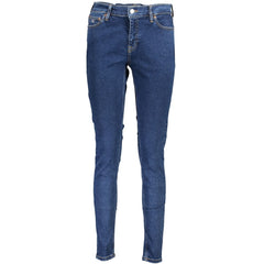 Calça jeans e calça Tommy Hilfiger de algodão azul